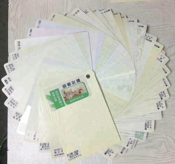 Home Decor PVC Self Adhesive Film PVC Laminated Film Embossed