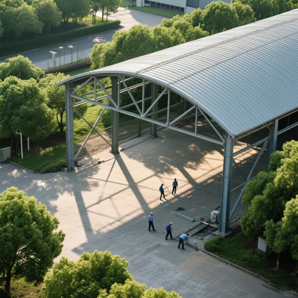 Modern Prefab Steel Warehouse Building Designs Advanced Insulation Energy Efficiency