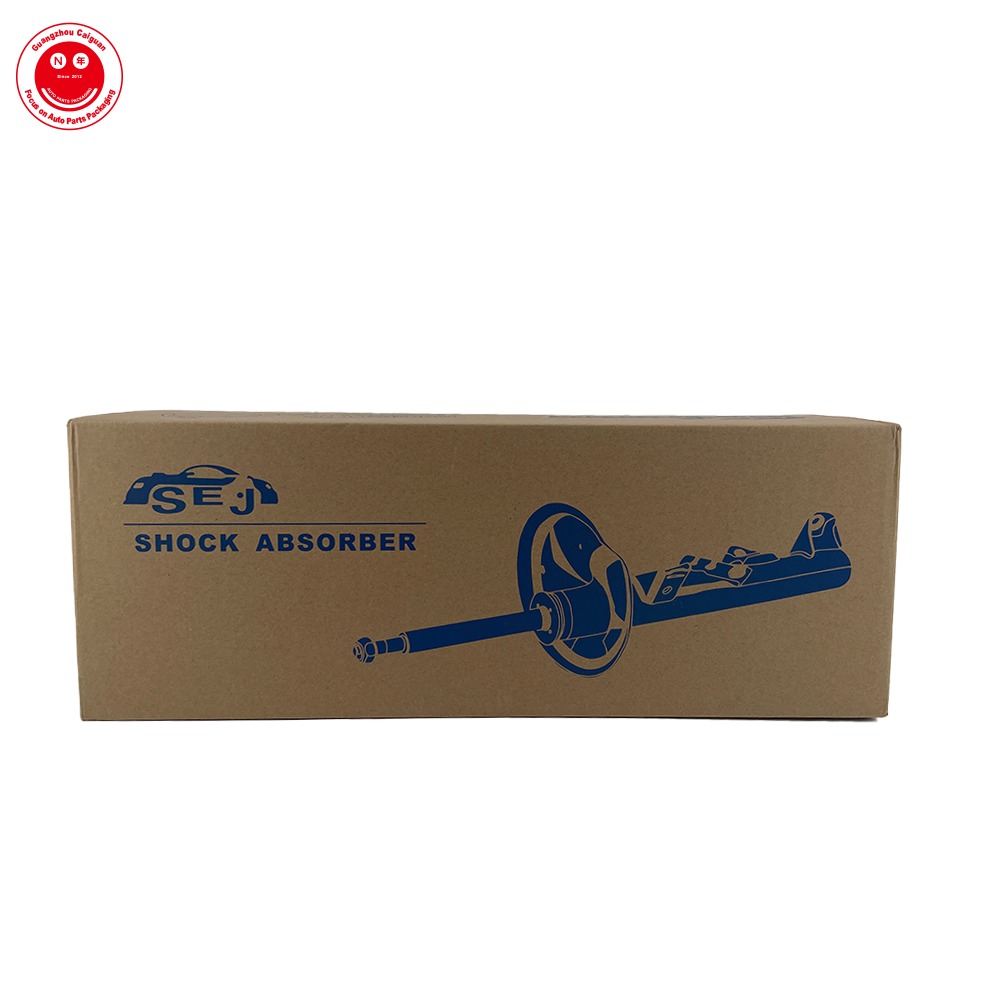 Eco Friendly Auto Spare Parts Custom Logo Brown Paper Cartoon Package Packing Boxes
