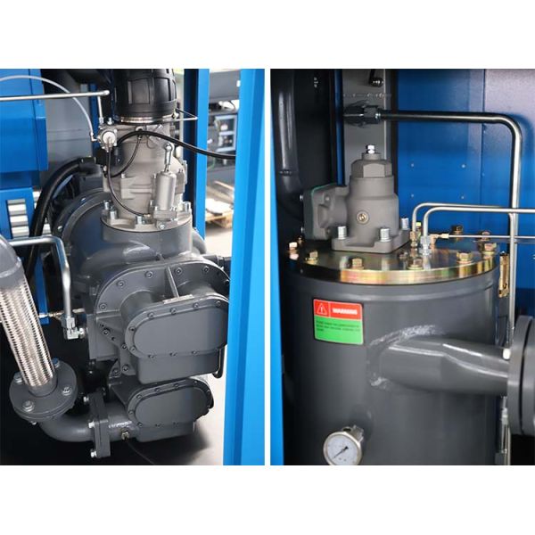 100hp 75kw Two Stage Screw Air Compressor For General Industrial Equipment