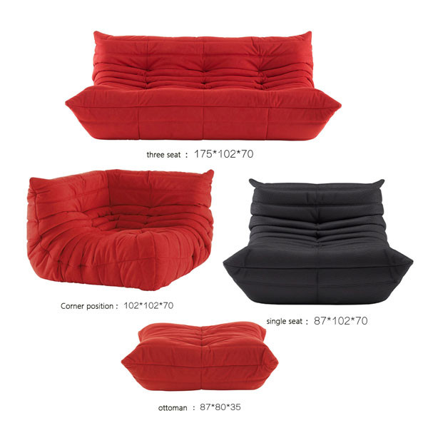 90 мебель софы комнаты прожития дюйма 8x10 секционная со стулом сумки фасоли Recliners ленивым большим