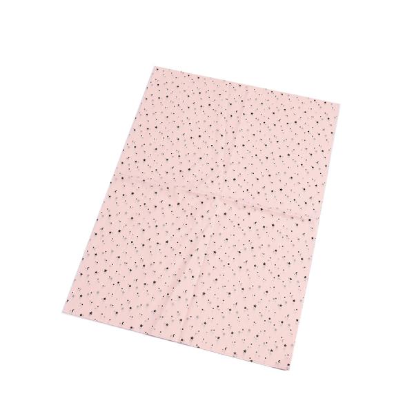 Digital Printing Custom Printed Logo Pink Gift Tissue Paper for Packaging Clothes