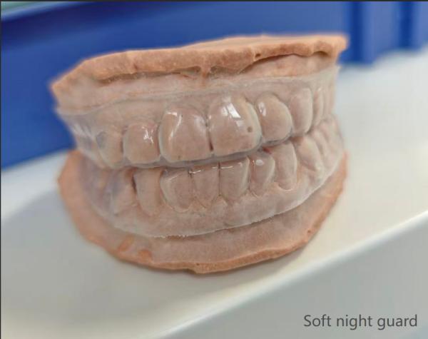 Custom-fit Medical-grade Thermoplastic Occlusal Splint Night Guard Prevents TMJ Disorders