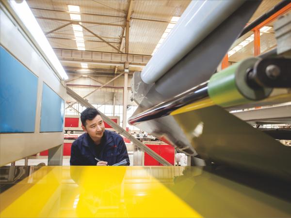 Advertising 8mm 1570mm UV Printable Aluminum Composite Panel，PE COATING