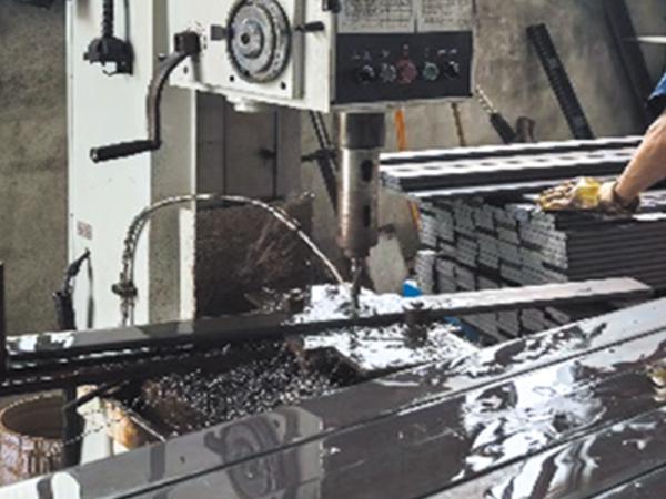Leaf Spring Drilling Hole Production Line Manual Production Line