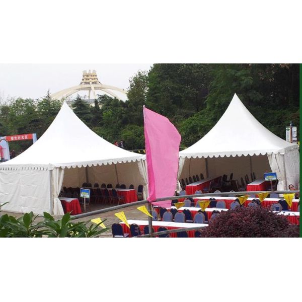 European Style Spire Roof White Outdoor Tent For Festival Party Activities
