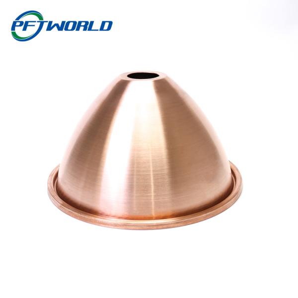 O titânio do GV girou as peças de metal, peças carimbadas de aço inoxidável de Electropolished