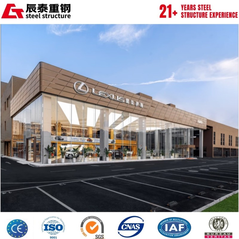Anti-corrosion Prefab Steel Warehouse Building for Agricultural Grain Storage