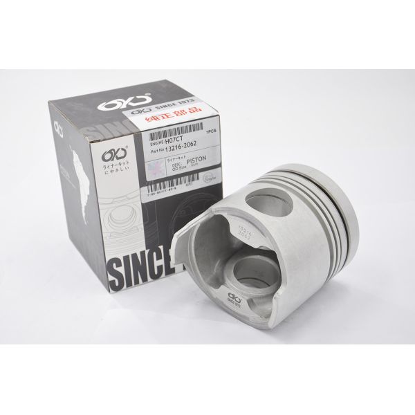 H07C H07CT Excavator Diesel Engine Piston Hino Spare Parts