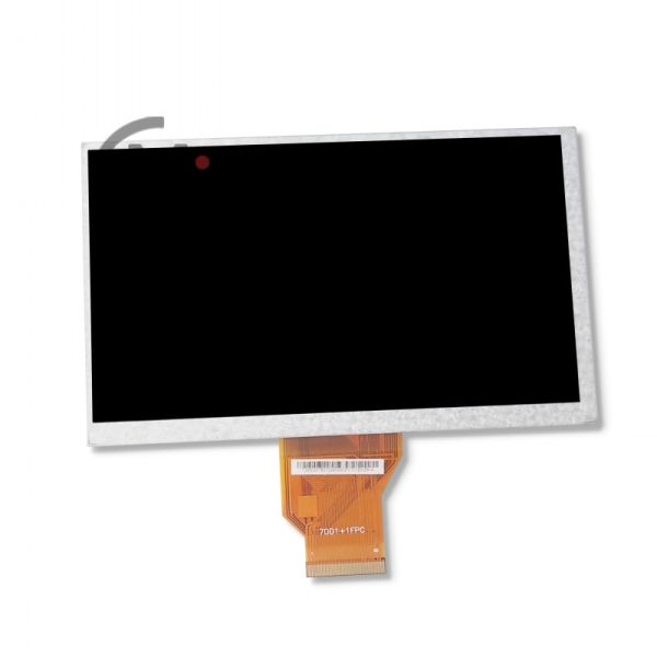 Écran LCD YJ070WVTR-420 7 pouces 800*480 RGB 50 broches pour affichage automobile et lecteur DVD portable