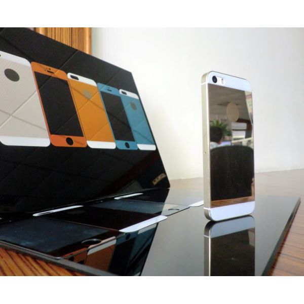 Toughened Plating Mobile Phone Screen Protector for Iphone 5/5s/5c(6 colors)