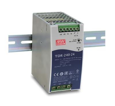 trilho industrial trifásico do RUÍDO 240W TDR-240-24 construído em PFC ativo