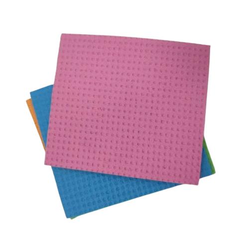 20x18cm Sustainable Cellulose Sponge Cloths for Kitchen Cleaning
