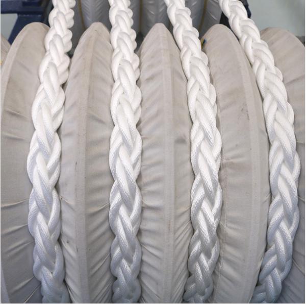 High Strength 6 /8/12 Strand Polypropylene Mooring Rope Hawser Rope Braiding Machine For Ship