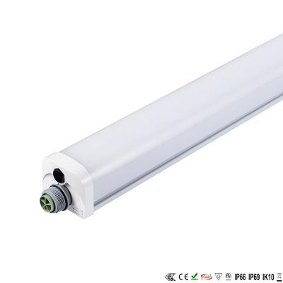 luz impermeável da prova do diodo emissor de luz de 7000lm IP66 branco luminoso alto da tri