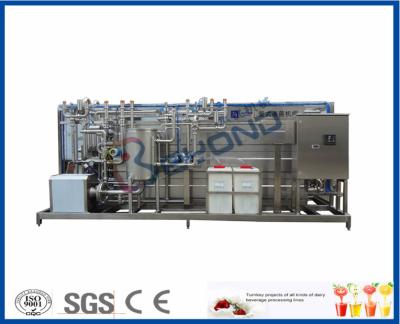 Leite do alto nível/máquina pasteurização do suco, equipamento da pasteurização do suco de fruto