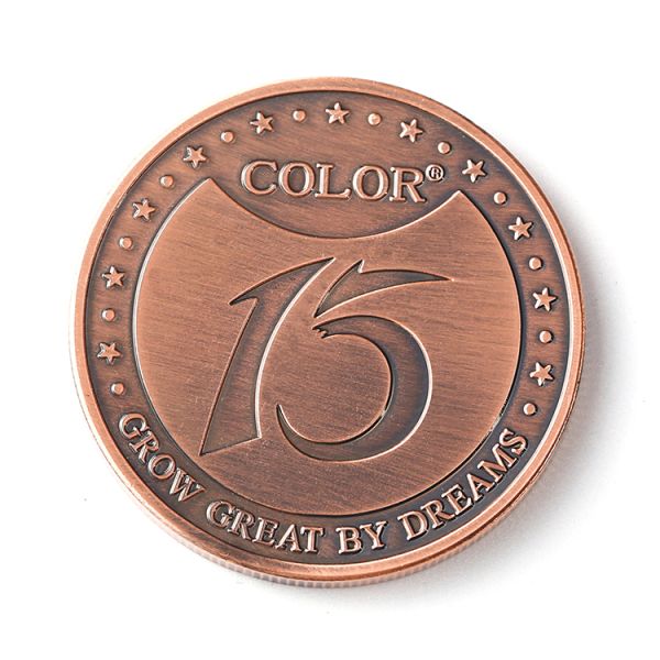 Personalized Soft Enamel Custom Metal Coin with Double Side Design and Customized Logo