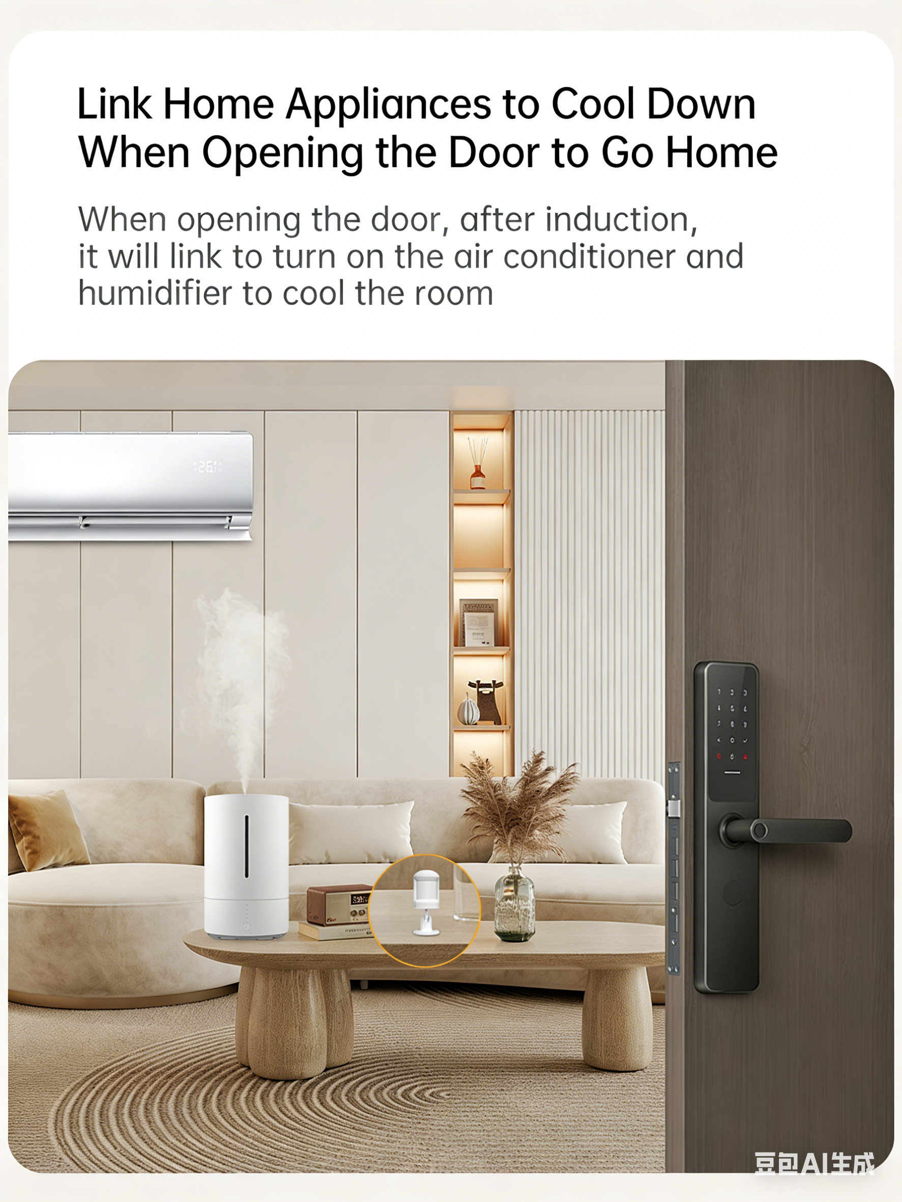 150° Wide View Motion Smart Home Sensors 360° Rotating ZigBee Detector