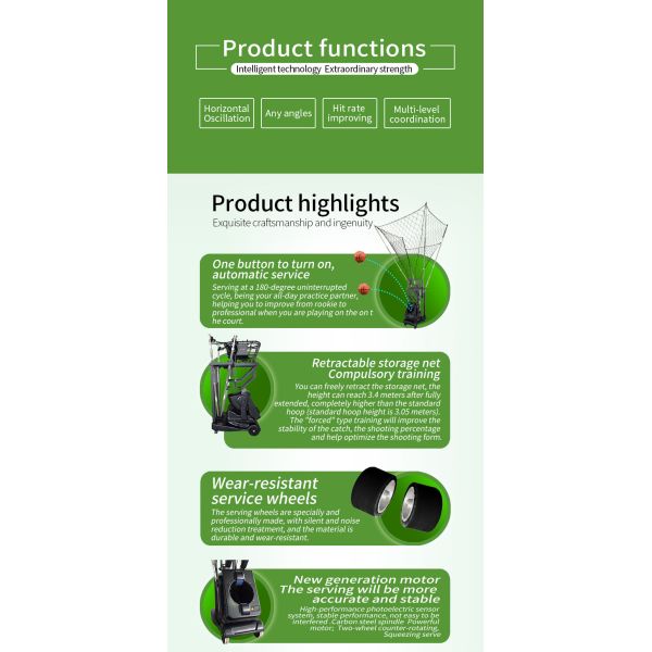 Apresse a máquina ajustável do tiro do basquetebol para a competição profissional
