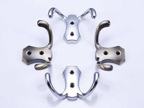Retro Unique Cloth Hanging Hooks Zinc Alloy Double Octopus Shaped Wall Mounting Cost Holders