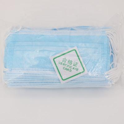 Skin  Friendly   Disposable Non Woven Face Mask  Soft Good Air Permeability