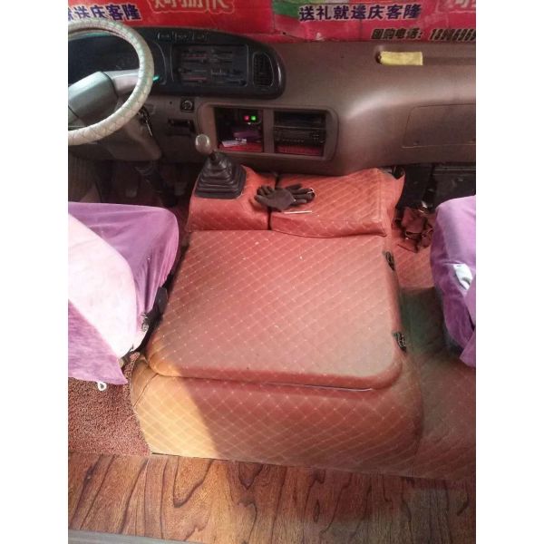 Используемый 23 автобус двигателя дизеля каботажного судна 1HZ Японии Тойота LHD автобуса Seater