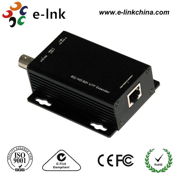 Prolongamento da fibra de HDMI: 270Mb de alta velocidade SDI sobre CAT5 Cat6, 50m/160ft para o vídeo de HD-SDI.