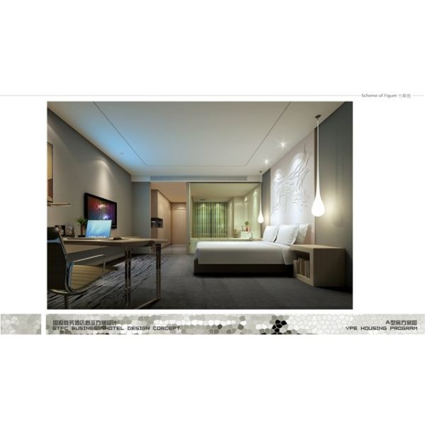 Oak Technical Veneer Custom Hotel Furniture Environmentally - Friendly Painting