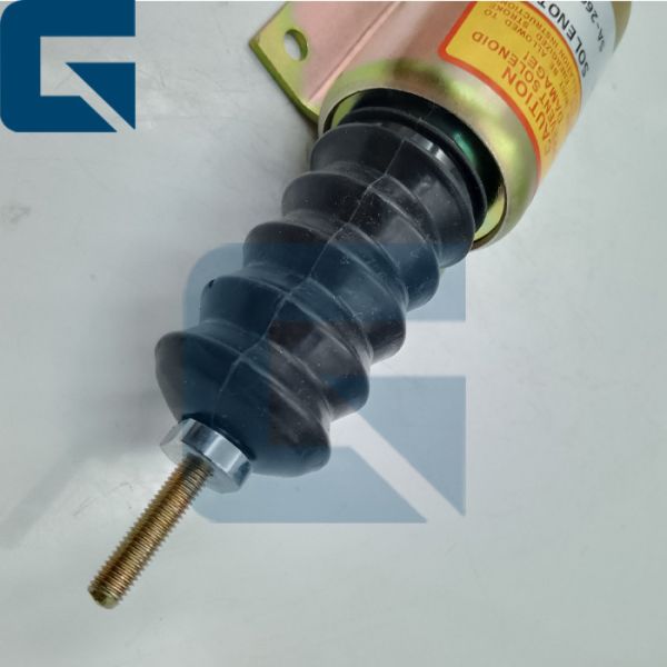 SA-2606-A Excavator Engine Fuel Shutdown Solenoid Valve