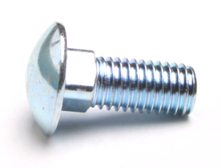 El grado blanco azul 4,8 del cinc cuello cuadrado de 8,8 pernos de carro emperna los pernos de carro decorativos