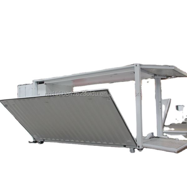 Galvanized Steel Bending Expandable Container Mobile Shop Clothing Showroom with Aluminum Alloy Windows and Modern Design