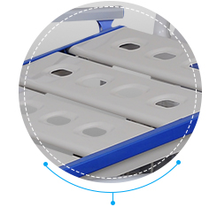 Detachable Automatic Hospital Bed , Collapsible 3 Cranks Electric Nursing Bed