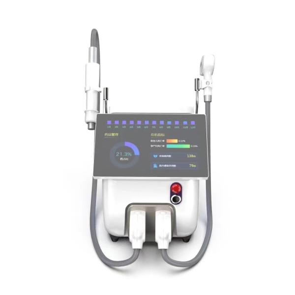 3 Wavelength Diode Laser Hair Removal Machine 2500W 2 In 1 Beauty 755 808 1064