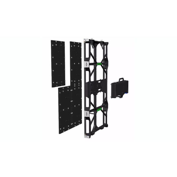 Dilua 3,91 telas conduzidas de anúncio morrem controle do armário 500*500 Wifi 3g da carcaça