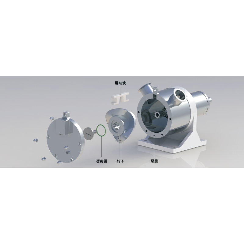 Sanitary Stainless Steel CIP SIP Capable Low Shear High Viscosity Handling Gentle Transfer For Food Pharma And Cosmetics Sine Pump