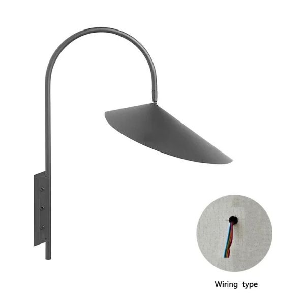 Designer Retro Lamp Wall Minimalist Adjustable Sofas Reading Light Arum Wall Lamp(WH-VR-160)