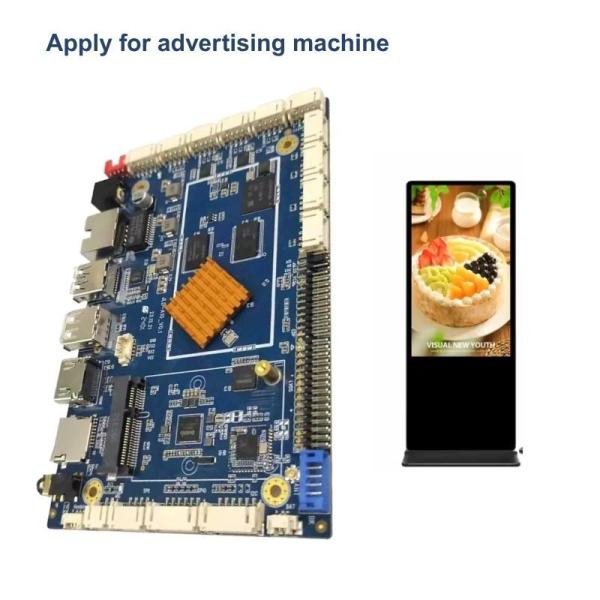 高安定性組込みAndroidマザーボード RK3566 ARM G52 2EE メインボード
