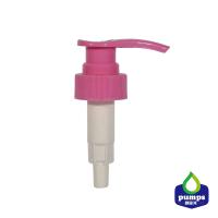 28-410 ODM d'OEM principal de la pompe en plastique jaune pp de lotion pour des bouteilles