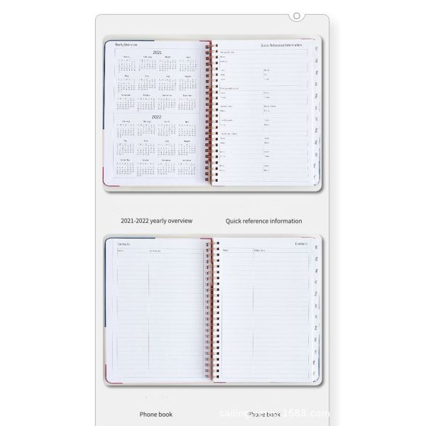 Rose Gold Foil Notebook And Pen Gift Set For Girl Custom Luxury Office Stationery Set