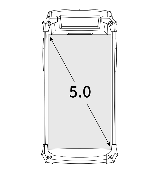 IP68 беспроводный UHF RFID Reader 6000mAh Ручной умный RFID-карточный читатель