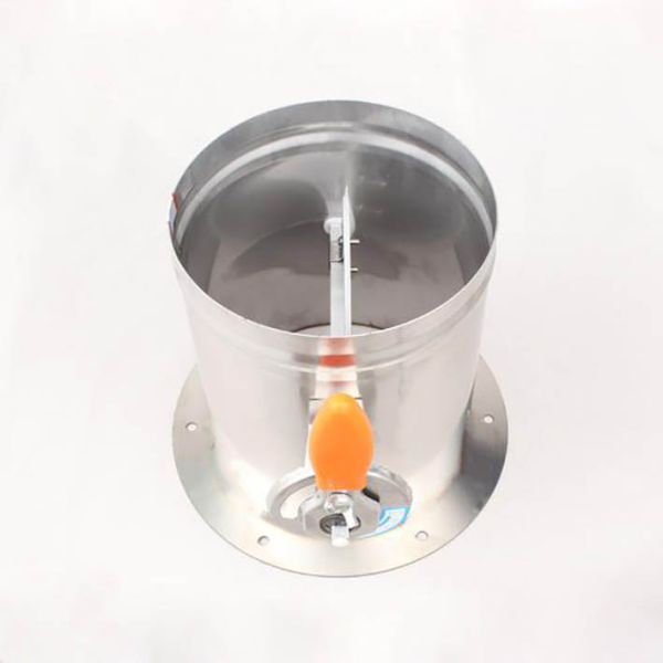 Демфер ручным управлением тома воздуховода демферов зоны трубопровода для одиночного фланца