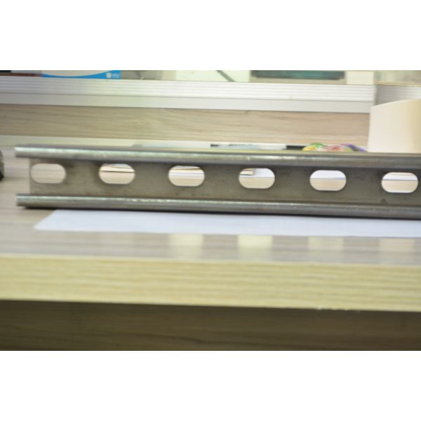 2.5mm Silver Metal Strut Channel For Welding / Clamping Hot Dip Galvanized Combination Channel