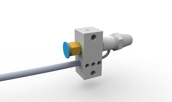 Professional ESD Static Removal Printing Industries Air Blow Nozzle