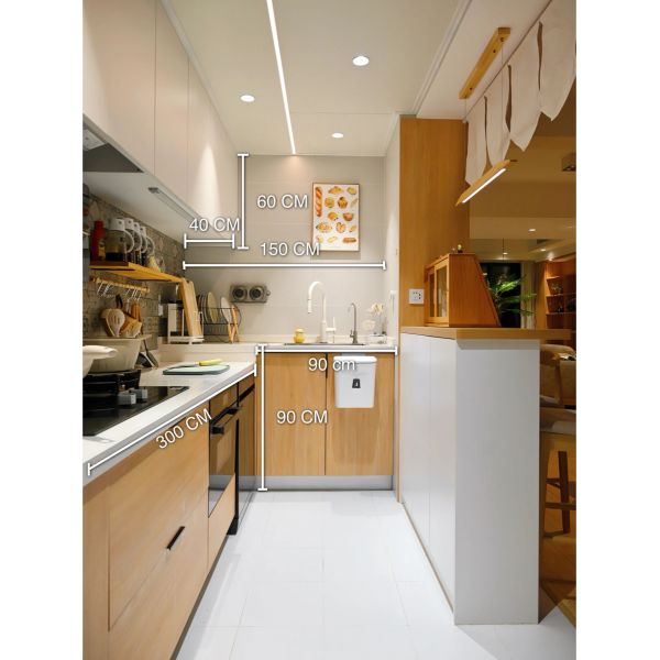 Modern Kitchen Cabinets with Quartz Granite Marble Countertops