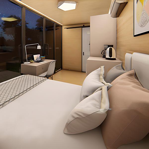 Ideal Home Or Office With A 20ft Container Prefab House And Apple Cabin