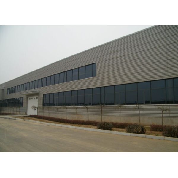 Prefabricated Industrial Shed Steel Structure Workshop Portal Frame ISO Standard