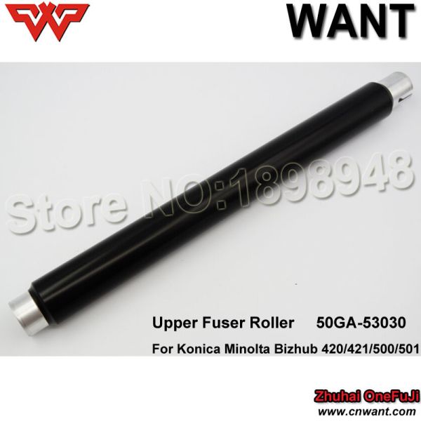 Upper Fuser Roller BH420 BH421 BH500 BH501 50GA-53030 50GE-53030 For Konica Minolta Bizhub 420/421/500/360 upper roller