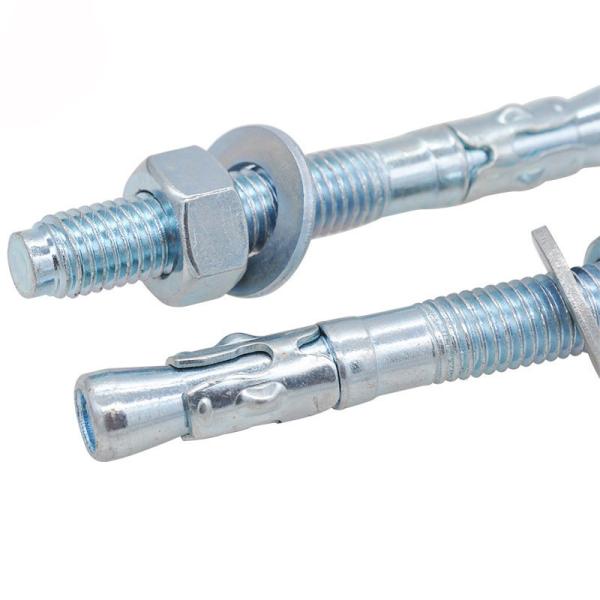 ZINC Finish Floor Wedge Anchors Expansion Bolt for Elevator Safety in General Industry