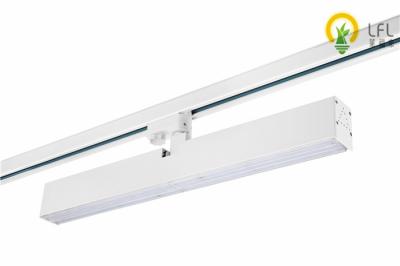 40/45W LED Linear Lighting Commercial Hanging Track Lighting 60 Deg Beam Angle