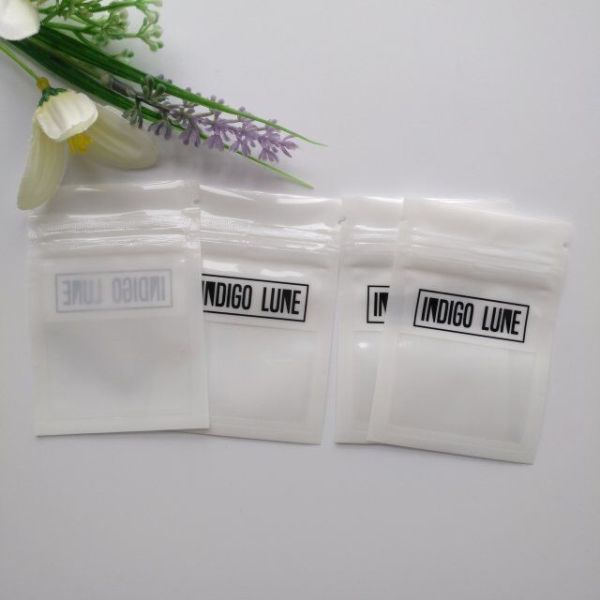 SGS 100mic Gravure Plastic Pouches Packaging Plastic Earring Bracelet 1.2C MPET